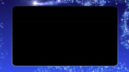 Wall Mural - christmas frame background animated video