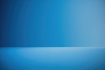 Poster - Simple, solid blue background with a subtle gradient, ideal for minimalist designs.