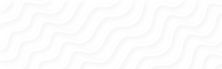 Aufkleber - White abstract geometric pattern background. Minimal geometric white light background abstract design. Abstract white monochrome vector background illustration.