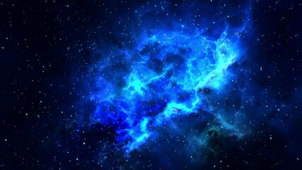 Wall Mural - outer space background particles galaxy nebula