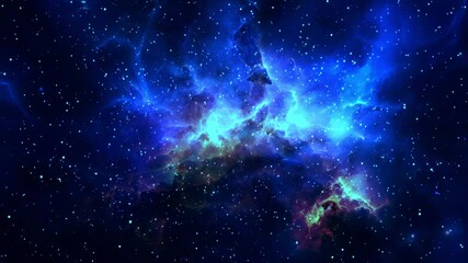 Wall Mural - outer space background particles galaxy nebula