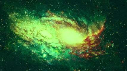 Wall Mural - outer space background particles galaxy nebula