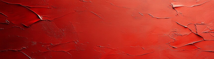 Poster - Abstract red textured background with an artistic, rough surface. Ideal for creative design, modern art projects, and colorful presentations.