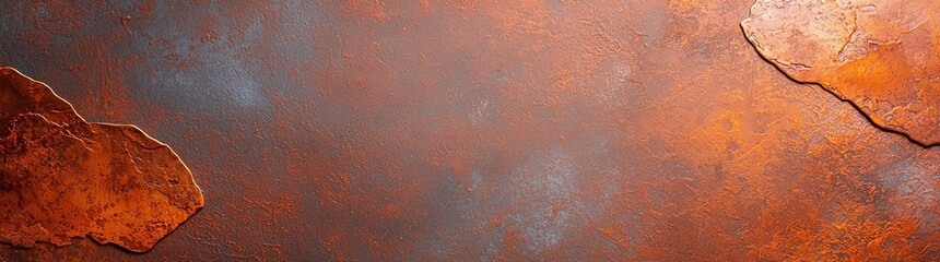 Poster - Abstract textured background featuring shades of rust and earth tones, creating a warm and artistic atmosphere ideal for unique design projects.
