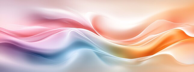 Poster - A vibrant abstract background with fluid colorful waves, creating a dynamic and artistic visual effect. Ideal for design and creative projects.
