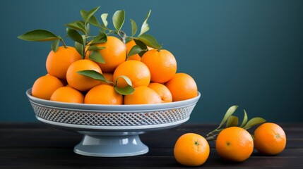 Poster - Fresh lemons on a bright background  a burst of citrus color and flavor inspiration