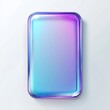 © Andrew - Holographic Glass Panel: A vibrant, iridescent glass panel displays a captivating gradient of blues and pinks, its smooth surface reflecting light with a mesmerizing effect.