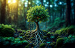 © BasedonPixels - A Tree Symbolizing Technological Innovation