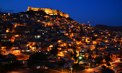 Sticker - The city of Mardin in Turkey is a very visited city with its tourist attractions.