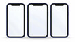 © queen - 3D Smartphone Mockup - Blue Frame