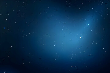 Wall Mural - dark blue starry night abstract background