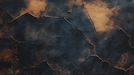 Aufkleber - Textured wall surface featuring dark tones with cracks and hints of lighter shades, creating an artistic backdrop for creative projects
