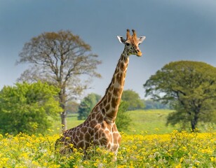 Canvas Print - Im Frühling auf der Wiese