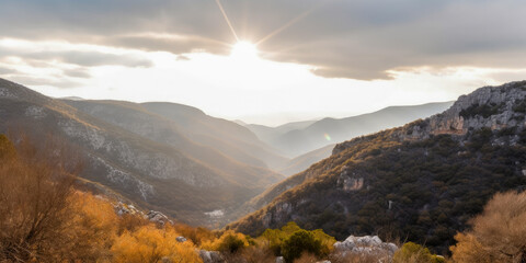 Canvas Print - Countryside of Tuscany