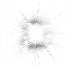 Poster - An abstract burst of light with sharp lines radiating outward, creating a dynamic and energetic feeling.