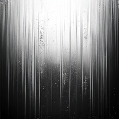 Poster - Abstract texture of shimmering vertical lines with a light gradient, creating a dreamy, ethereal effect.