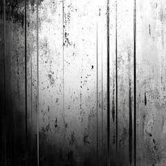 Poster - Abstract black and white textured background with streaks and smudges.