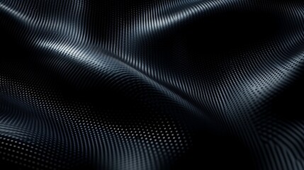 Aufkleber - Abstract dark wave background with subtle light