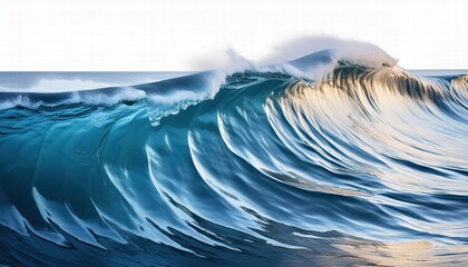 Poster - Shimmering Oceanic Dreams A Captivating Abstract D Texture of Frozen Waves, Merging Futuristic Elements with the Ethereal Beauty of the Sea in a Stunning Visual Experience