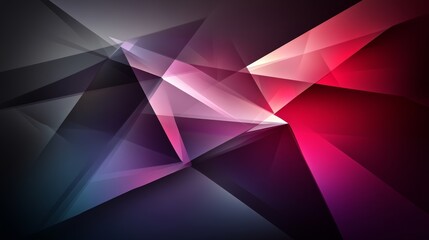 Leinwandbilder - Abstract polygonal background with dark red and purple tones.