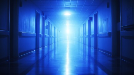 Poster - Bright and Modern Health Education Hallway Design