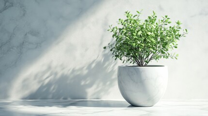 Poster - Modern Soft Focus Plant in Minimalist Design