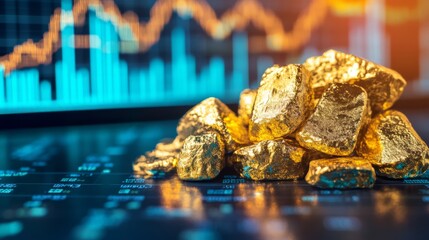 Poster - Modern Digital Trading Platform for Gold Analysis