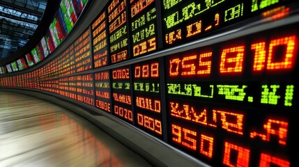 Poster - Dynamic Market News Display with High Detail
