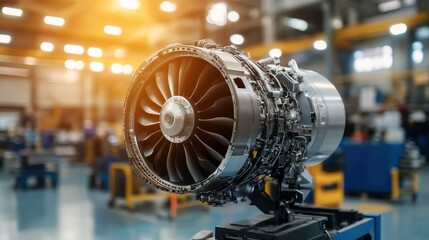 Poster - Hybrid Rocket Engine in Dynamic Motion Blur