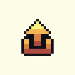Leinwandbilder - pixel art upload icon,good for your project and business.