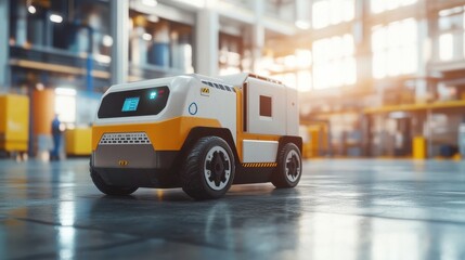 Poster - Engineers Using Automated Guided Vehicles in Manufacturing