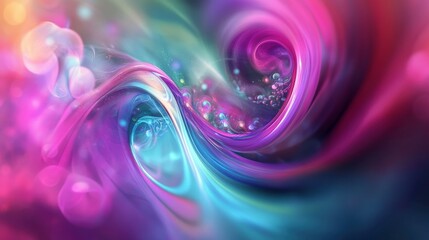 Poster - Abstract Vibrant Colorful Tech Design