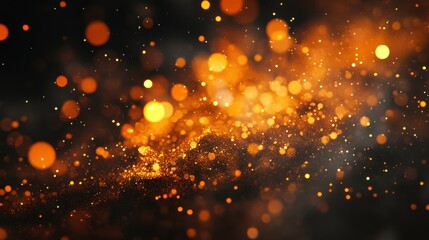 Poster - Modern Abstract Design with Glowing Effects
