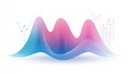 Poster - Modern Analytics Design with Clean Lines and Soft Light