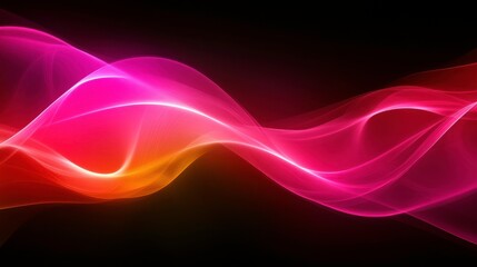Poster - Vibrant Abstract Design with Clean Lines and Lighting Effects