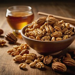 honney nut and dry fruits