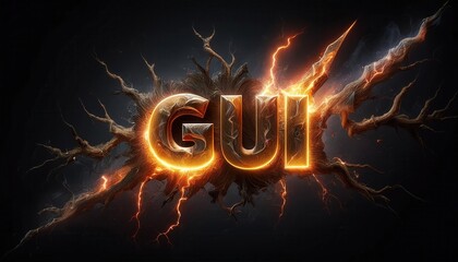 Poster - Dynamic and Eye-Catching GUI Design with Lightning Effects