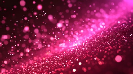 Poster - Minimalist Bright Tech Overlay with Sparkling Light Effects