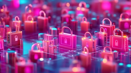 Poster - Animated Security Layers in Cybersecurity Environment