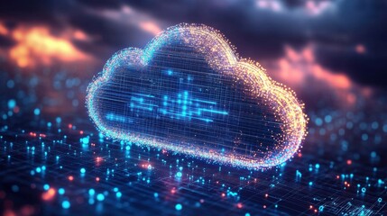 Poster - Cloud Technology with Ambient Light and Digital Display