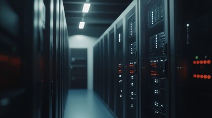 Poster - Interactive AI Machine Learning Server Room Visuals