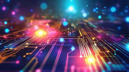 Poster - Quantum Computing Visual Effects in Radiant Light