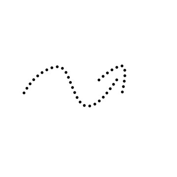 Set of hand drawn black arrow line illustrations in various styles 
