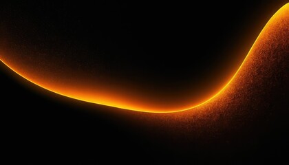 Poster - Abstract orange wave background design 10
