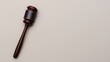 © Jeannaa - energy policy legislation concpt. Wooden gavel on a plain background representing justice and law.
