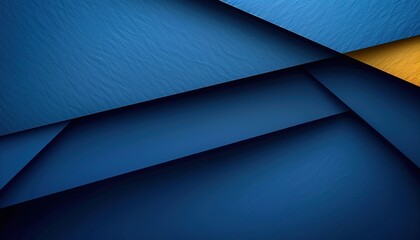 Dark blue abstract background with glowing geometric lines. 