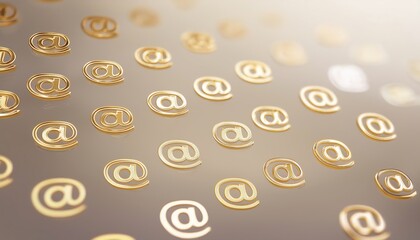 Poster - A close-up image of a surface adorned with golden 