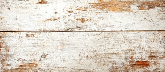 Canvas Print - Vintage Wooden Boards with Peeling Paint Aged Rustic Texture Ideal for Background or Text Overlay Design and Creative Projects