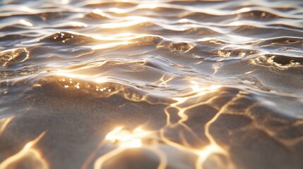 Poster - Shimmering Water Under Bright Sunlight