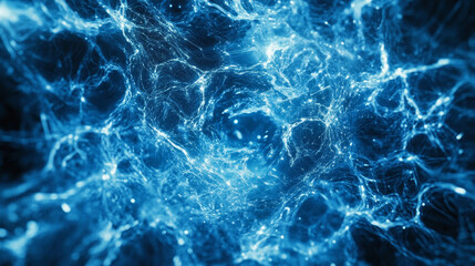 Poster - abstract digital circuit board futuristic future high speed motion on the blue background